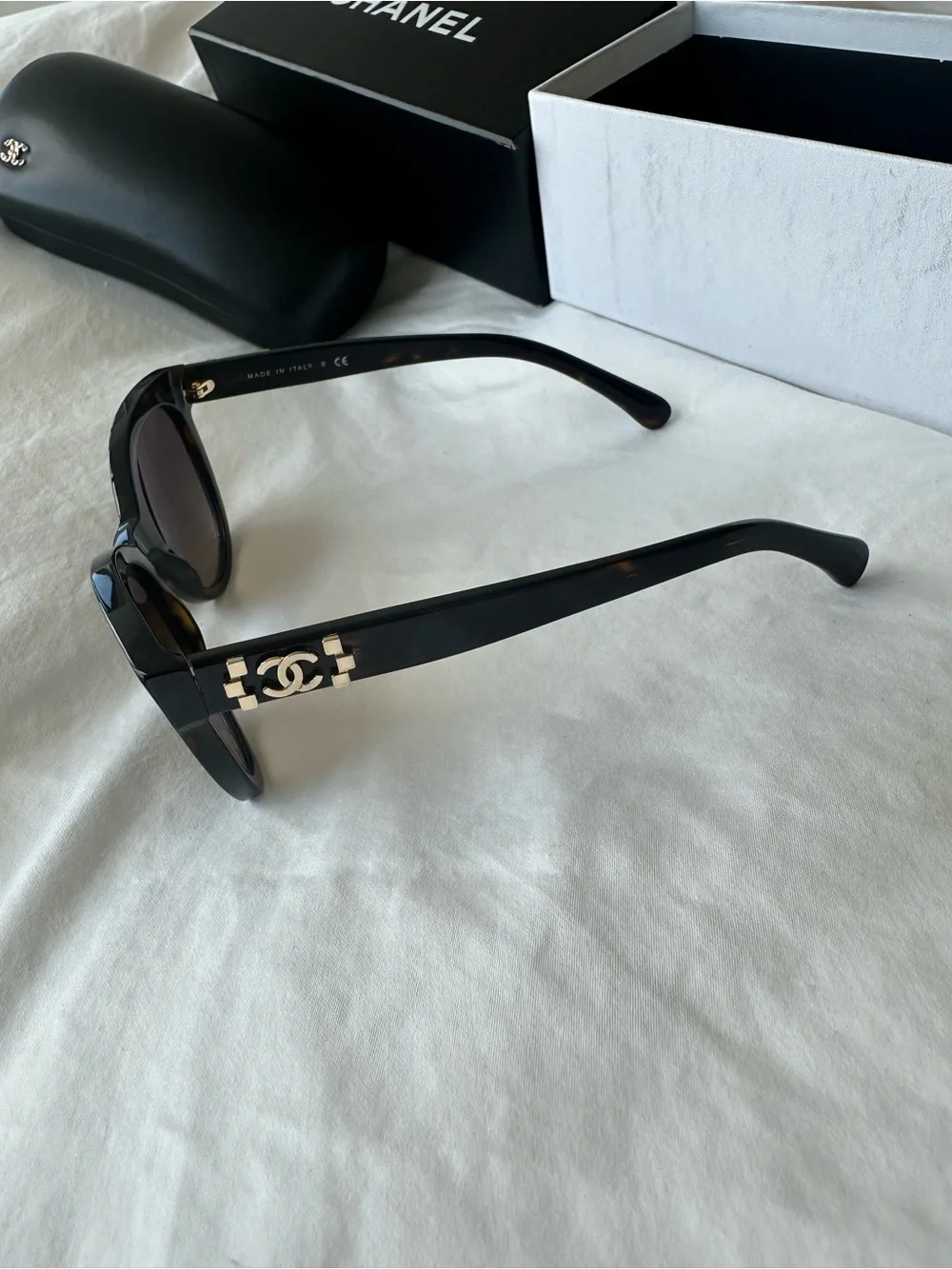 CHANEL 5315 PANTOS TORTOISESHELL CAT EYE SUNGLASSES